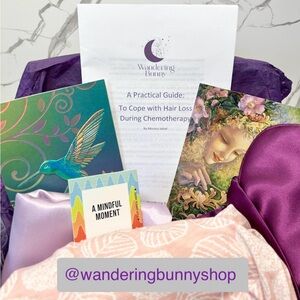 Chemotherapy Hair Loss Breast Cancer Kit, (Orange Hat) Made by a Surv…